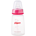 Pigeon Plastic Feeding Bottle With Transparent Cap