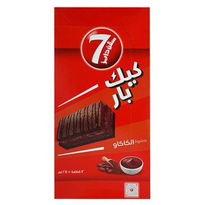 كيك بار بحشوة الشوكولاتة من سڤن دايز