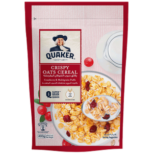 Quaker Cranberry Crispy Oat Cereal