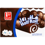 Petra Chocolate & Vanilla Half Roll Cake