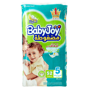 BabyJoy Compressed Diamond Size 5 Junior Diapers - (14-23 kg)
