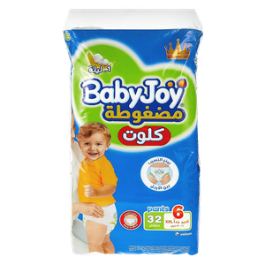 BabyJoy Compressed Diamond Size 6 XXL Diapers - (16 kg+)