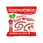 Kiddylicious Strawberry Fruit Wriggles - (12+ Months)