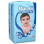 Sanita Bambi Size 4 Large Diapers - (8-16 kg)