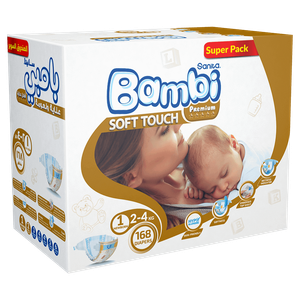 Sanita Bambi Size 1 Newborn Diapers - (2-4 kg)