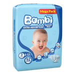 Sanita Bambi Size 3 Medium Diapers - (6-11 kg)