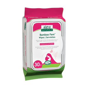 Aleva Naturals Bamboo Fem Wipes