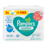 Pampers Sensitive Protect Baby Wipes for Hands & Face