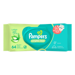 Pampers Complete Clean Baby Wipes with Aloe Vera Lotion for Hands & Face