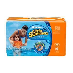 Huggies Little Swimmers Medium Diapers - (Size 4)