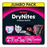 Huggies Girl DryNites Pyjama Pants - (4-7 Years)