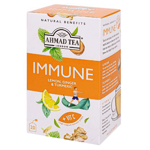 Ahmad Tea Natural Benefits Immune Teabags