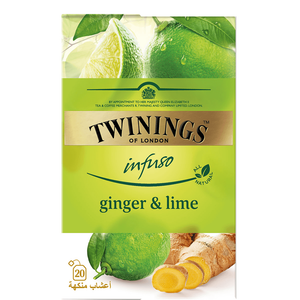 شاي إنفوسو بالليمون والزنجبيل من توينجز