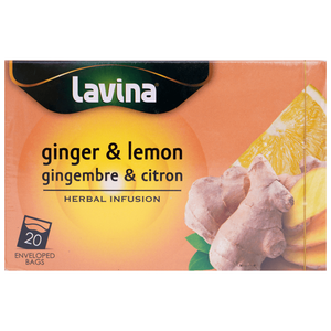 Lavina Ginger & Lemon Herbal Infusion