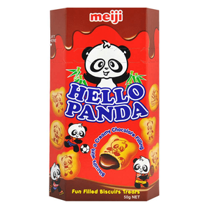 Meiji Hello Panda Chocolate Biscuits