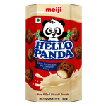 Meiji Hello Panda Cocoa Biscuits With Milk Filling