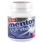 Mentos White Peppermint Chewy Gum