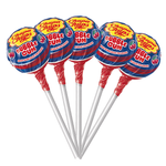 Chupa Chups Cherry Bubble Gum Lollipops
