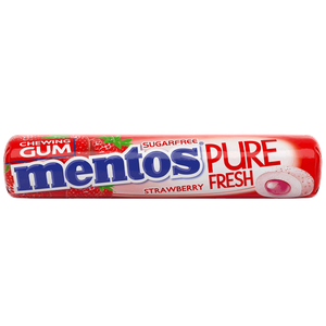 Mentos Pure Fresh Strawberry Chewy Gum