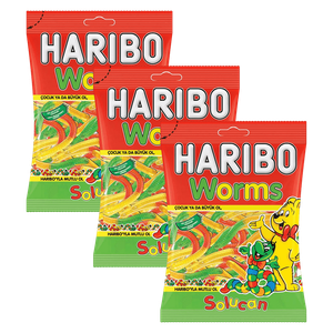 Haribo Worms Jelly Gummies