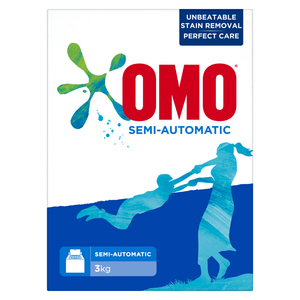 Omo Laundry Detergent Powder For Top Load Machine, Semi Automatic