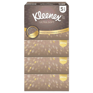 Kleenex Ultra 3 Ply Soft Facial Tissue