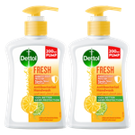 Dettol Fresh Anti-Bacterial Hand Wash With Citrus & Orange Blossom Scent