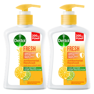 Dettol Fresh Anti-Bacterial Hand Wash With Citrus & Orange Blossom Scent