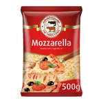 The Three Cows Shredded Mozzarella Cheese