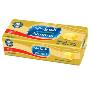 زبدة طبيعية غير مملحة من المراعي