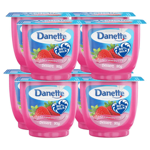 حلوى بالفراولة من دانيت