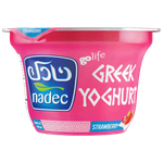 زبادي يوناني بالفراولة من نادك