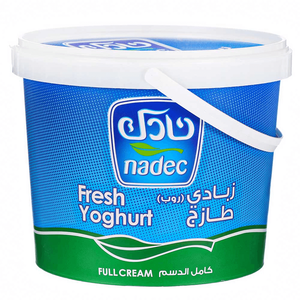 زبادي طازج كامل الدسم من نادك