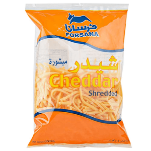 جبنة شيدر صفراء مبشورة من فرسانا