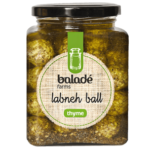 كرات لبنة مع زعتر من بلدي