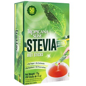 Tropicana Slim Calorie-Free Stevia Sweetener Sachets