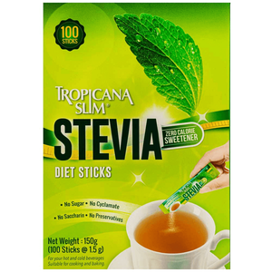 Tropicana Slim Calorie-Free Stevia Sweetener Sachets
