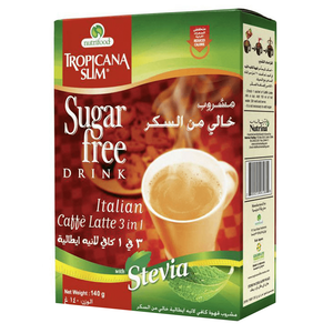 Tropicana Slim Sugar Free Stevia Italian Café Latte Drink
