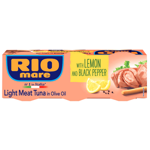 Rio Mare Lemon & Pepper Tuna In Olive Oil