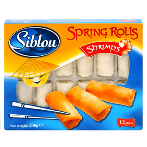 Siblou Frozen Shrimp Spring Rolls