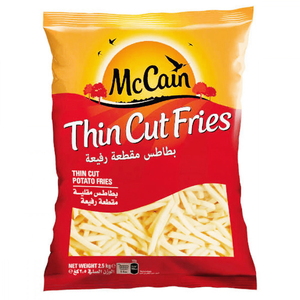McCain Frozen Thin Cut French Fries