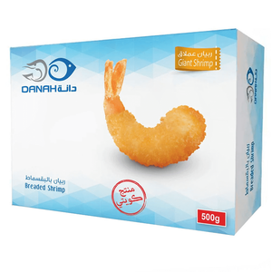 Danah Frozen Giant Breaded Shrimps