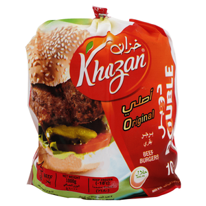 Khazan Frozen Double Beef Burger