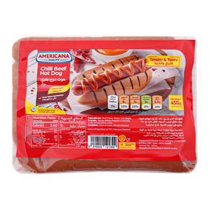 نقانق باللحم البقري مع الفلفل من امريكانا