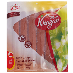 Khazan Beef Jumbo Sausage