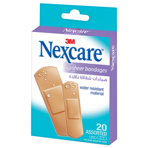 Nexcare Sheer Bandages