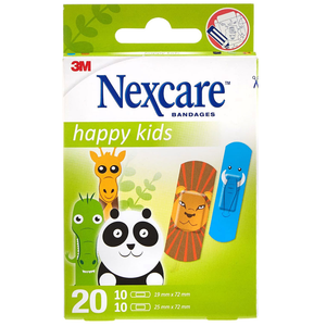 Nexcare Happy Kids Assorted Plasters