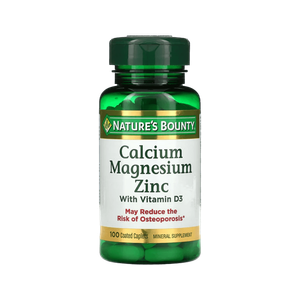 Nature's Bounty Calcium Magnesium Zinc Tablet