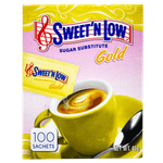Sweet N' Low Gold Sugar Substitute Sachets