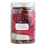 Knead Organic Spicy Beetroot & Pistachio Crisps